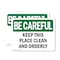 Signmission Safety Culture Sign, 10 in Width, Vinyl Decal, Rectangle OS-2PACK-BC-D-710-L-10033 - alternate 1